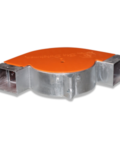 Corner  90deg BD2000 galv / cage